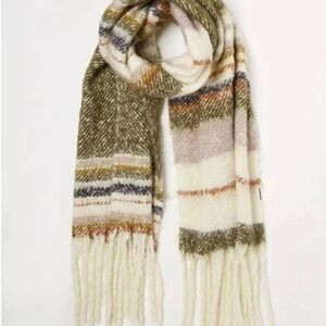 Fatface Cozy Multicolor Scarf